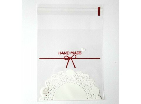 Bolsitas para Galletas Autoadhesivas Hand Made