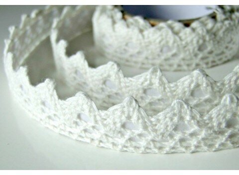 Lace Tape Blanco