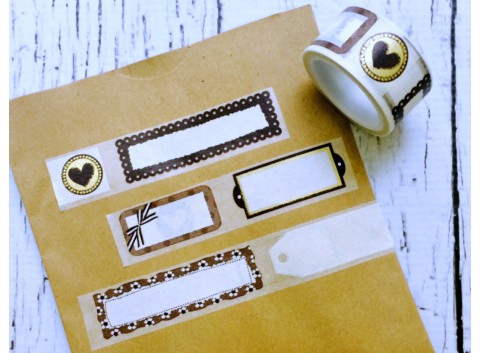Washi Tape Etiquetas