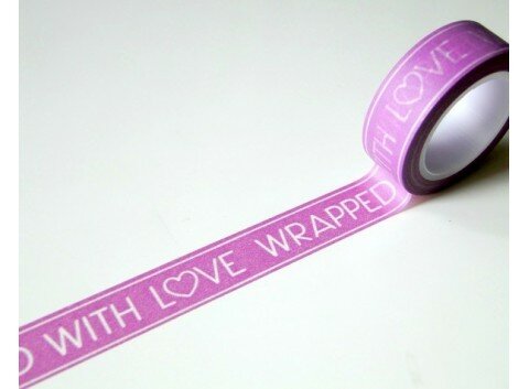 Washi Tape Envuelto Con Amor